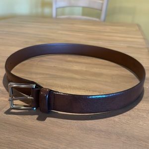 Bosca Men’s Genuine Leather Belt Brown - Size 34 Belt. Like New